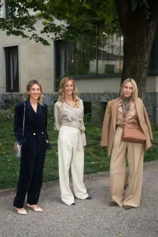 rosa cracco, michela proietti, alessia fattri franchini