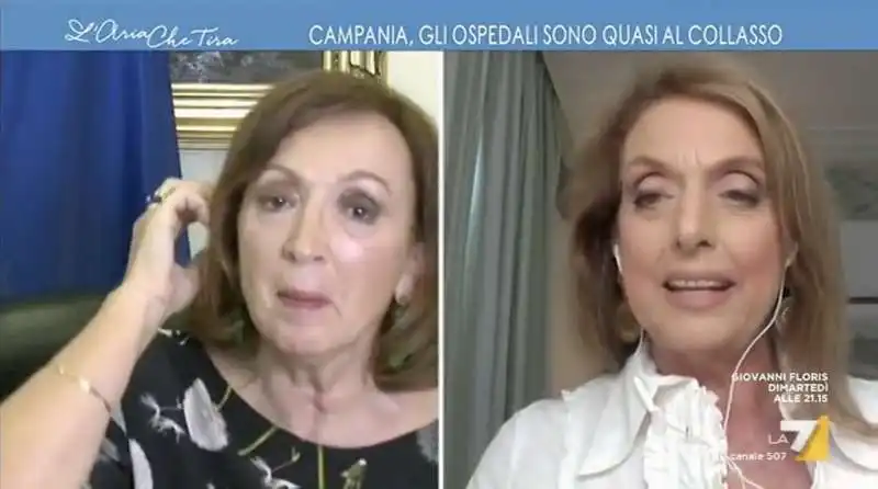 sandra zampa vs antonella boralevi a l aria che tira2