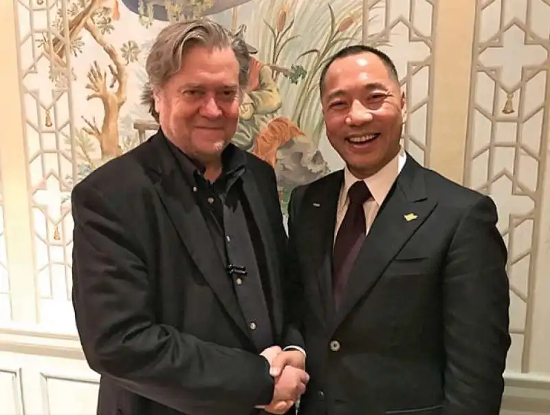 steve bannon e guo wengui