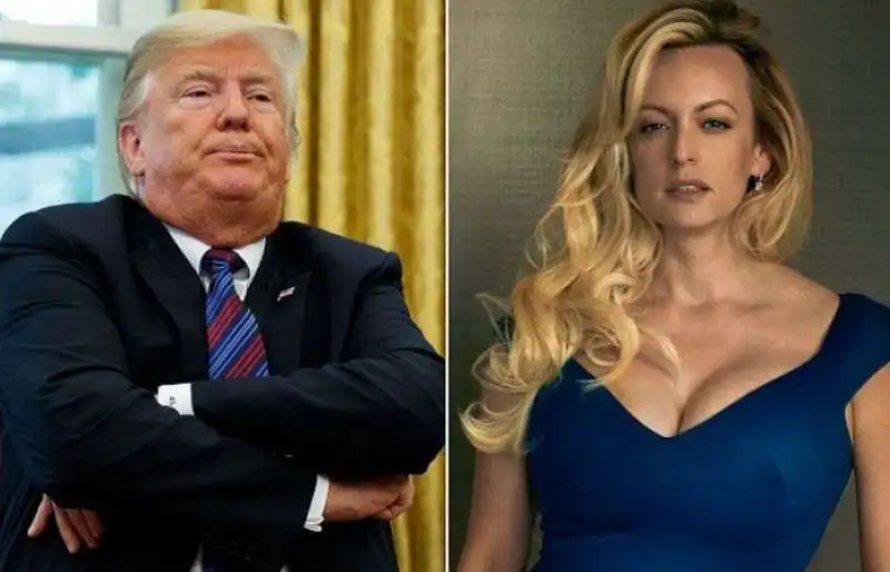 stormy daniels e Trump