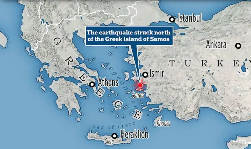 TERREMOTO EGEO - TURCHIA