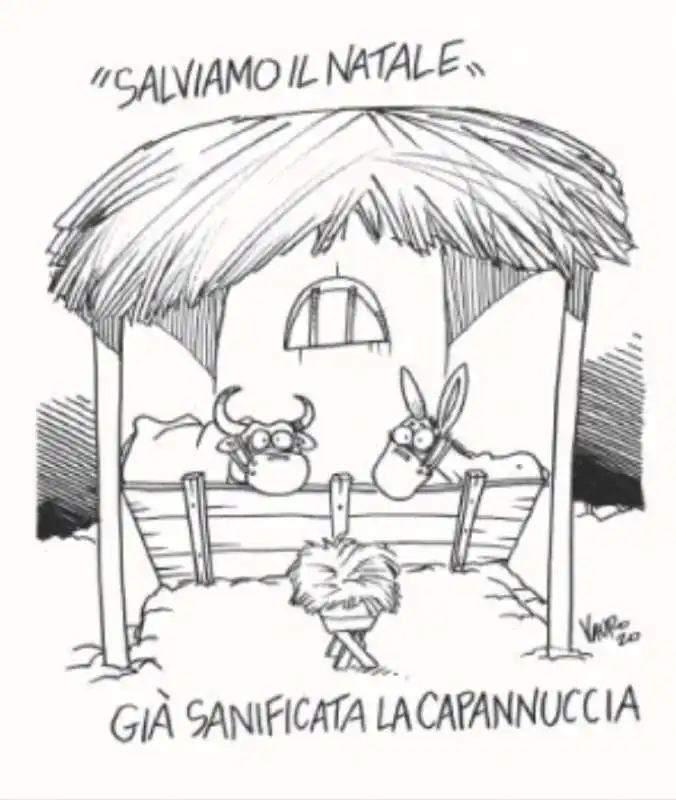 VIGNETTA DI VAURO - SALVIAMO IL NATALE