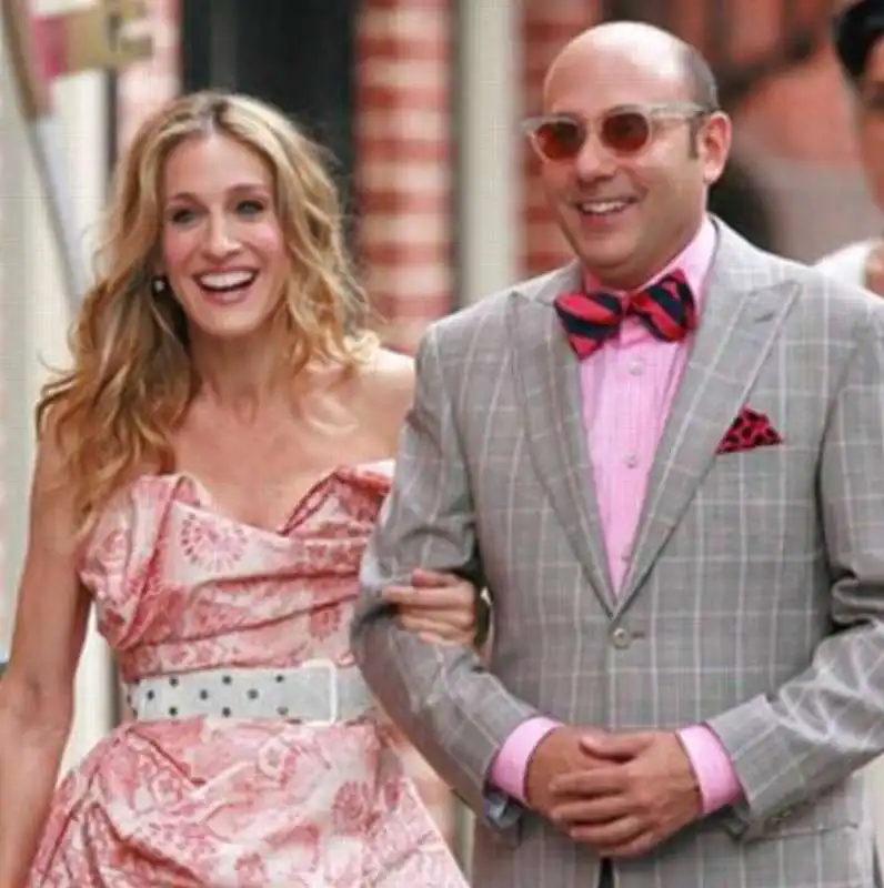 willie garson e sarah jessica parker in sex and the city 3