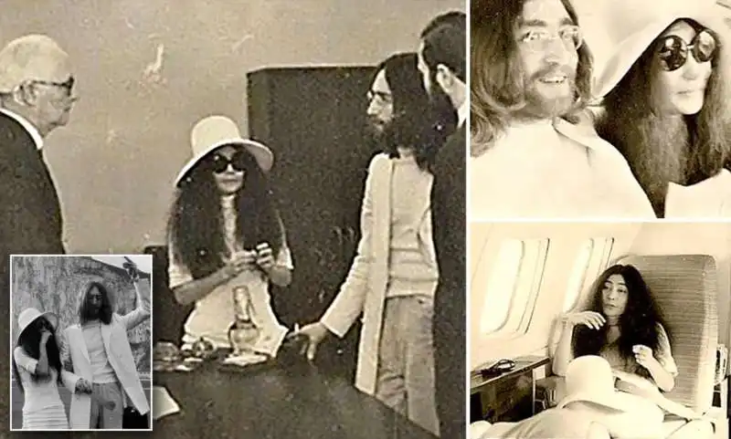 yoko ono e john lennon si sposano a gibilterra 1