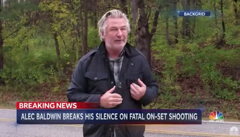 ALEC BALDWIN PARLA PER LA PRIMA VOLTA DOPO L'INCIDENTE SUL SET DI RUST