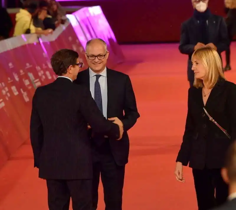 antonio monda saluta il sindaco roberto gualtieri  foto di bacco