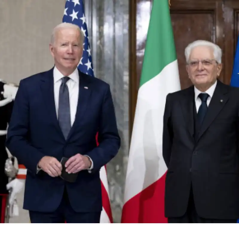 BIDEN MATTARELLA