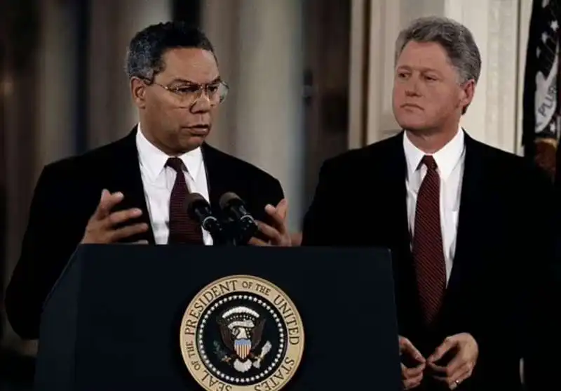 colin powell bill clinton 