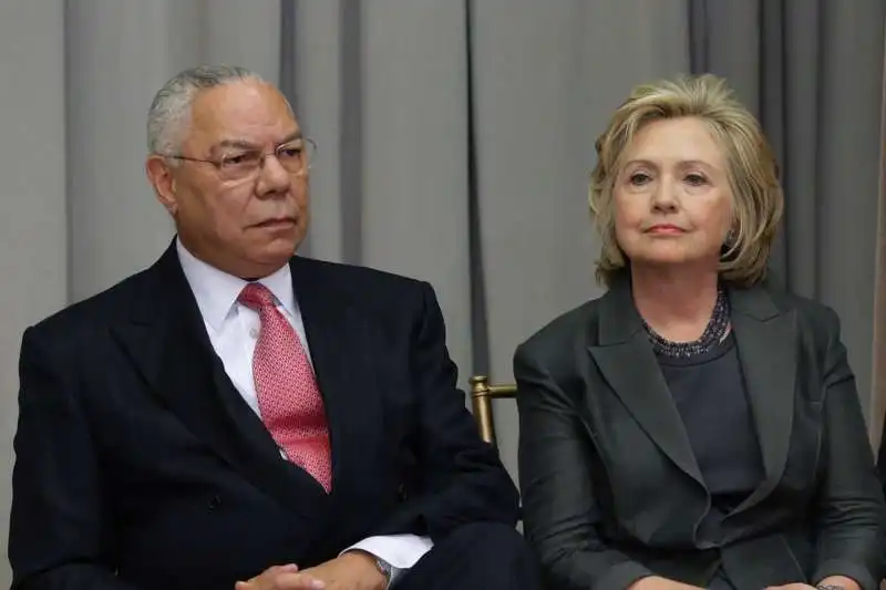 colin powell hillary clinton 