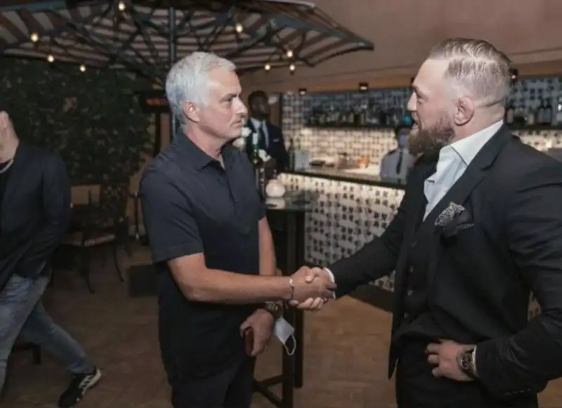 conor mcgregor e mourinho 1