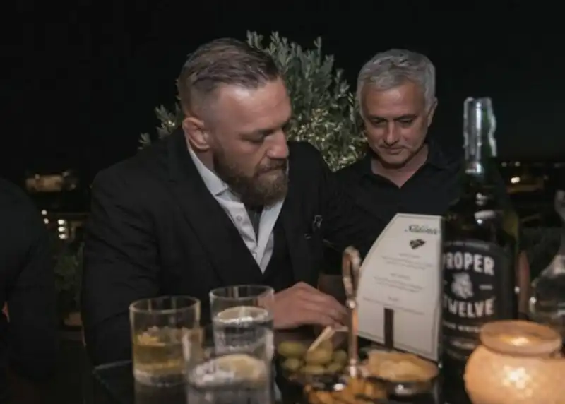 conor mcgregor e mourinho 2