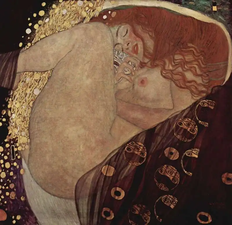 danae di gustav klimt