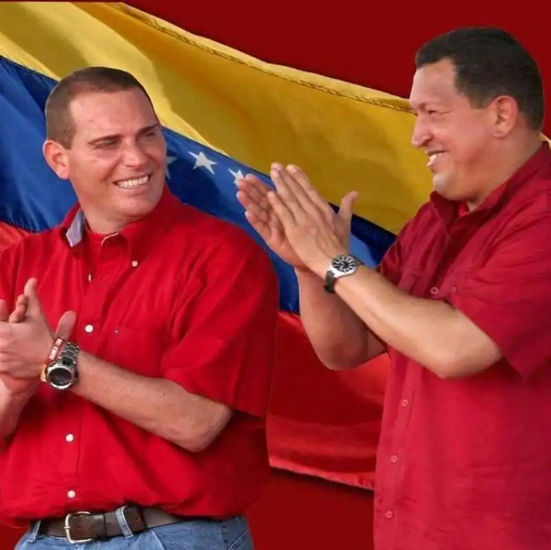 GIAN CARLO DI MARTINO E HUGO CHAVEZ