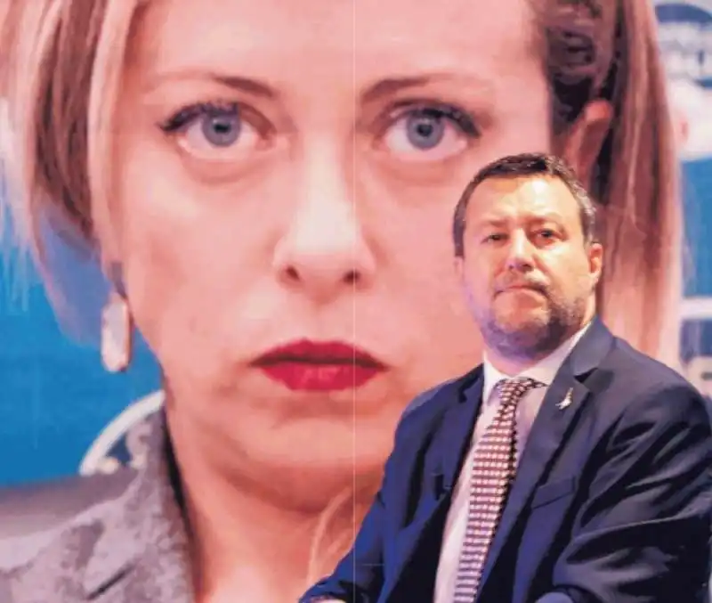 GIORGIA MELONI E MATTEO SALVINI