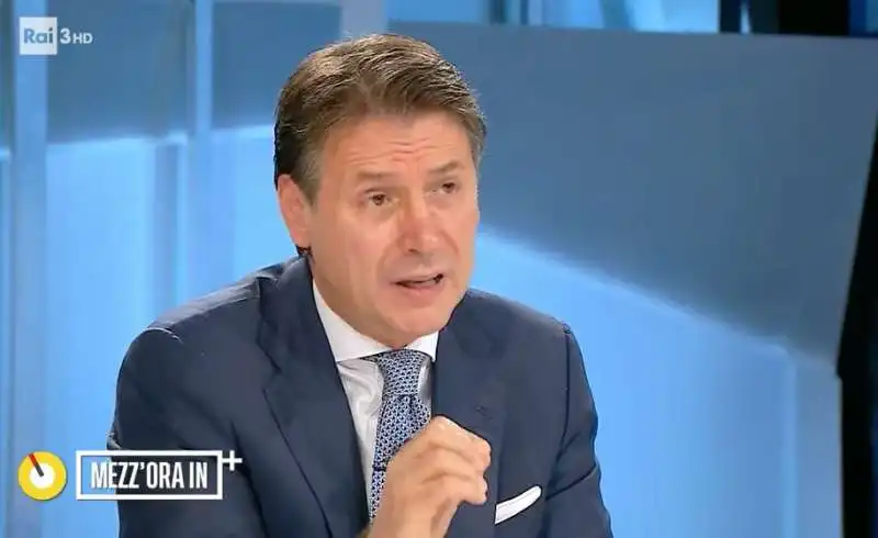 giuseppe conte a in mezzora in piu   2