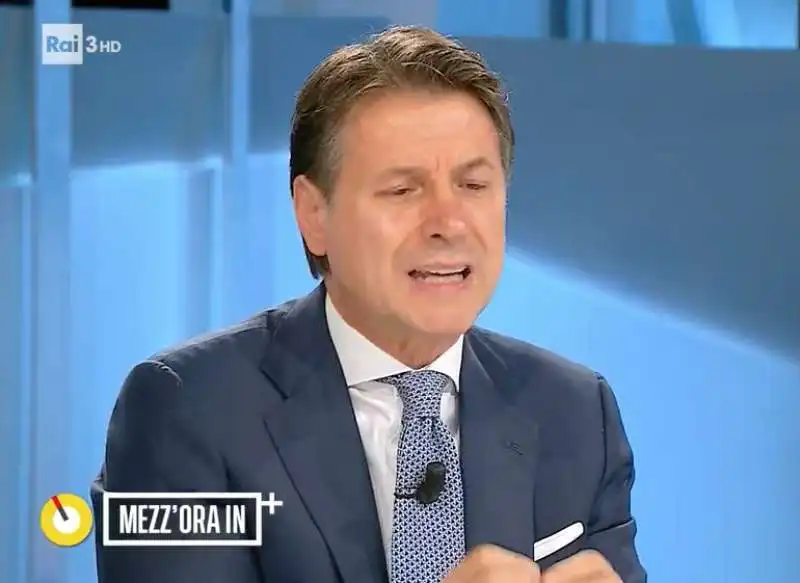 giuseppe conte a in mezzora in piu   3