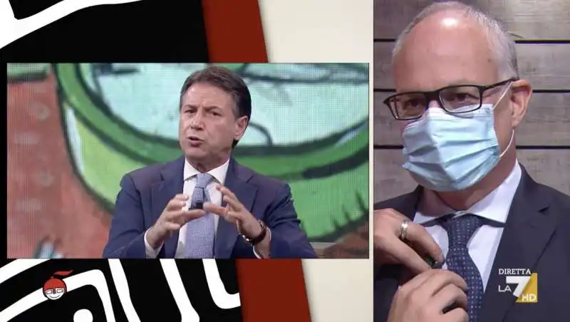 GIUSEPPE CONTE ROBERTO GUALTIERI DIMARTEDI