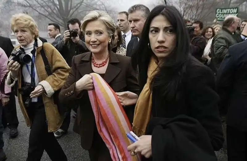 hillary clinton  huma abedin   