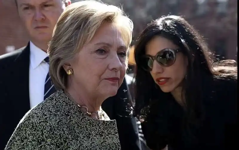 hillary clinton  huma abedin    