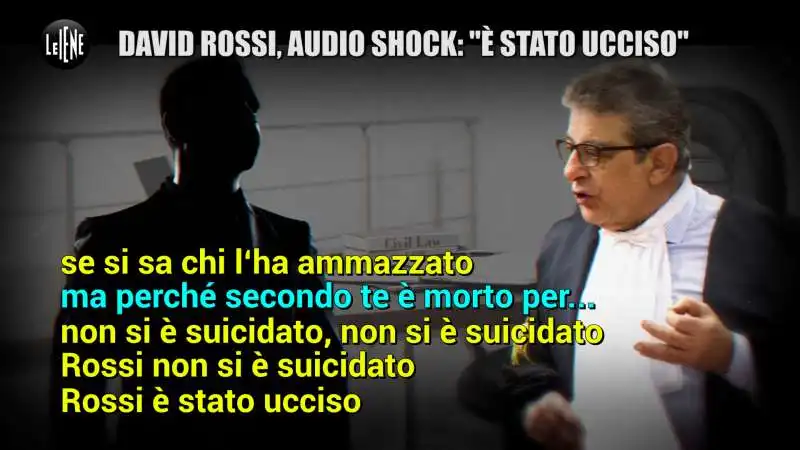 il servizio delle iene su david rossi   20