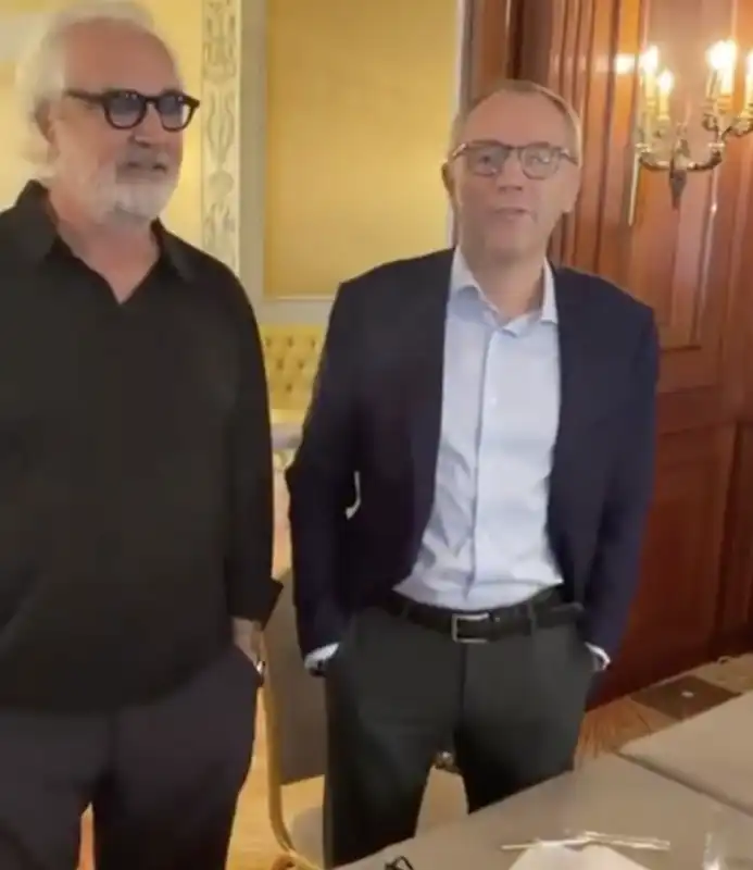 il video di briatore con domenicali