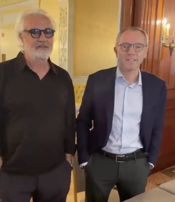 il video di briatore con domenicali