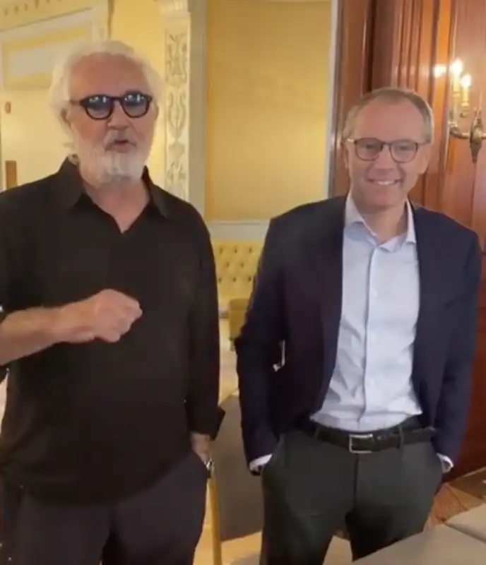 il video di briatore con domenicali