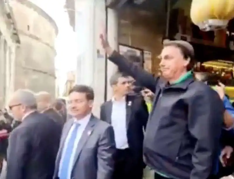 JAIR BOLSONARO A ROMA