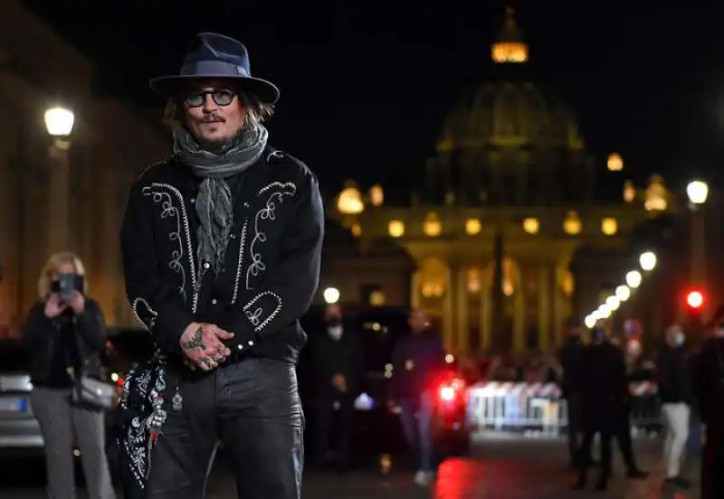 johnny depp a roma 2