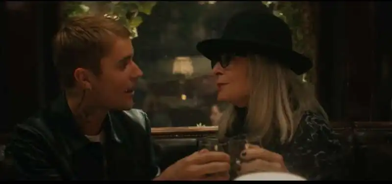 Justin Bieber Diane Keaton 2