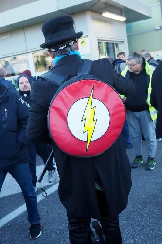 la protesta no green pass al porto di trieste   20