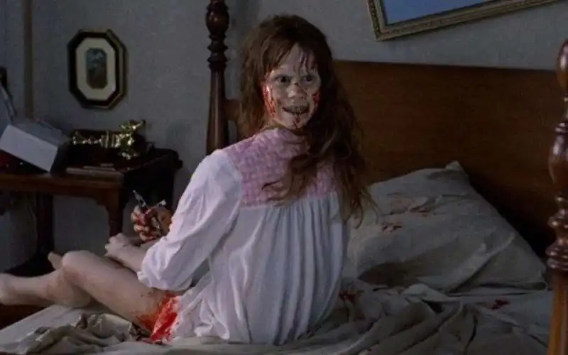 linda blair l'esorcista. 