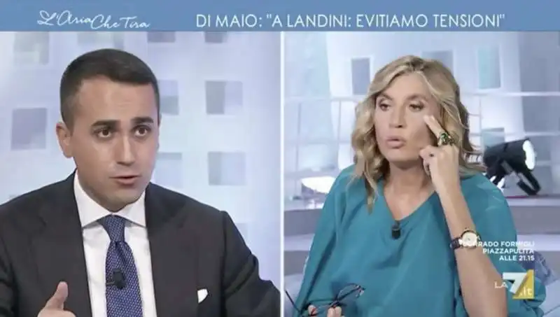 luigi di maio a l'aria che tira 2