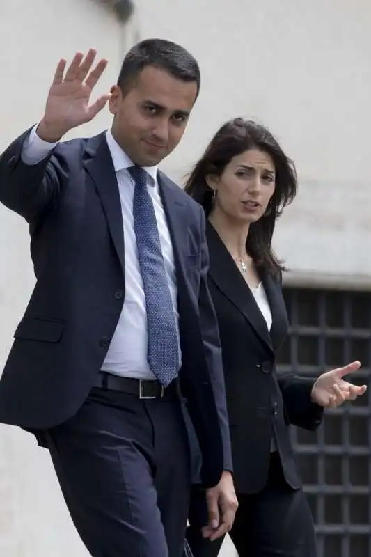 luigi di maio virginia raggi