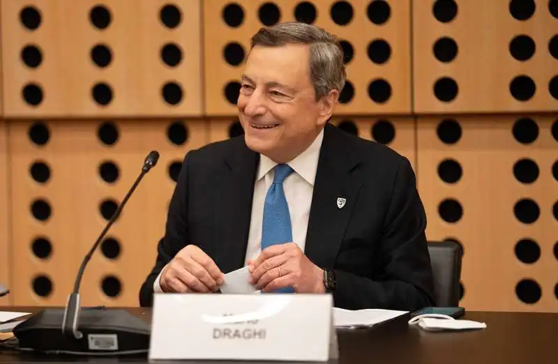 MARIO DRAGHI AL SUMMIT DI BRDO 