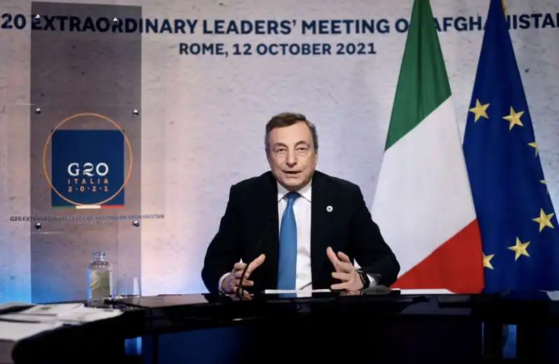 mario draghi   g20 straordinario sull afghanistan   2