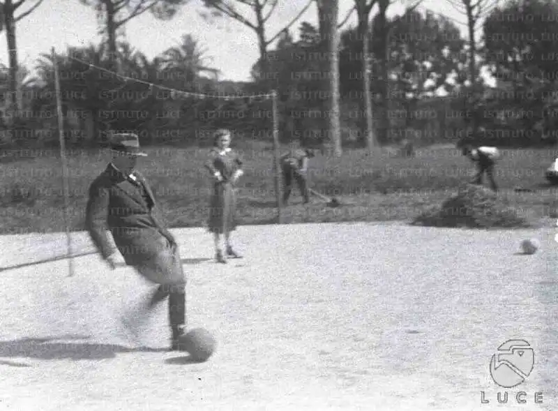 mussolini calcio