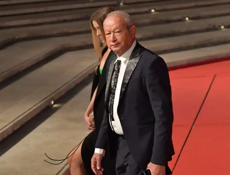 naguid sawiris con la moglie ghada gamil sawiris  foto di bacco (2)