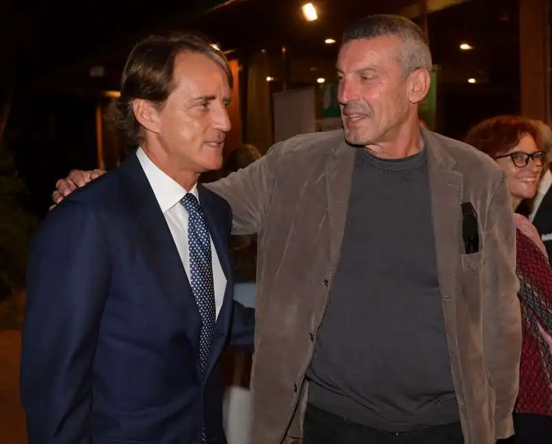 roberto mancini e  alberto faccini  foto di bacco