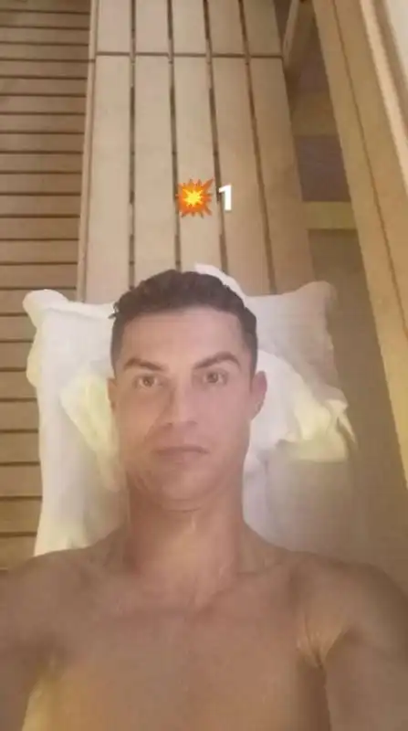 SELFIE DI CRISTIANO RONALDO