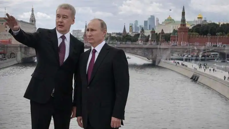 sergey sobyanin e vladimir putin 2