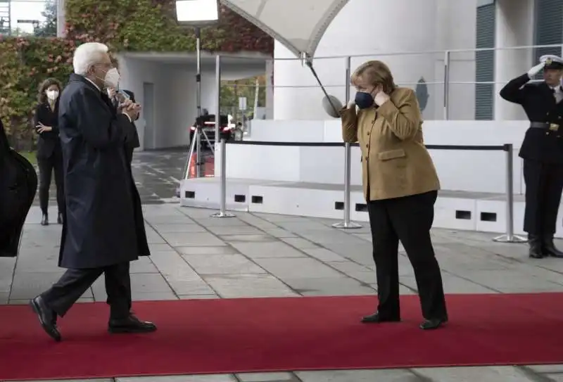 sergio mattarella angela merkel