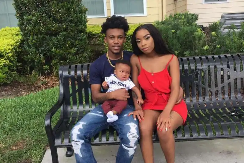 shamaya lynn, veondre avery con il figlio