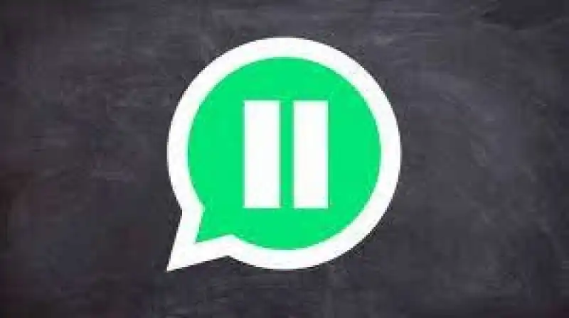 WHATSAPP PAUSA MESSAGGI VOCALI