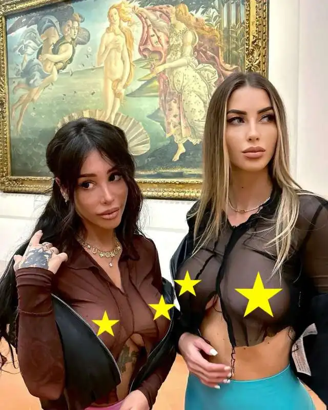 alex mucci ed eva menta agli uffizi 3