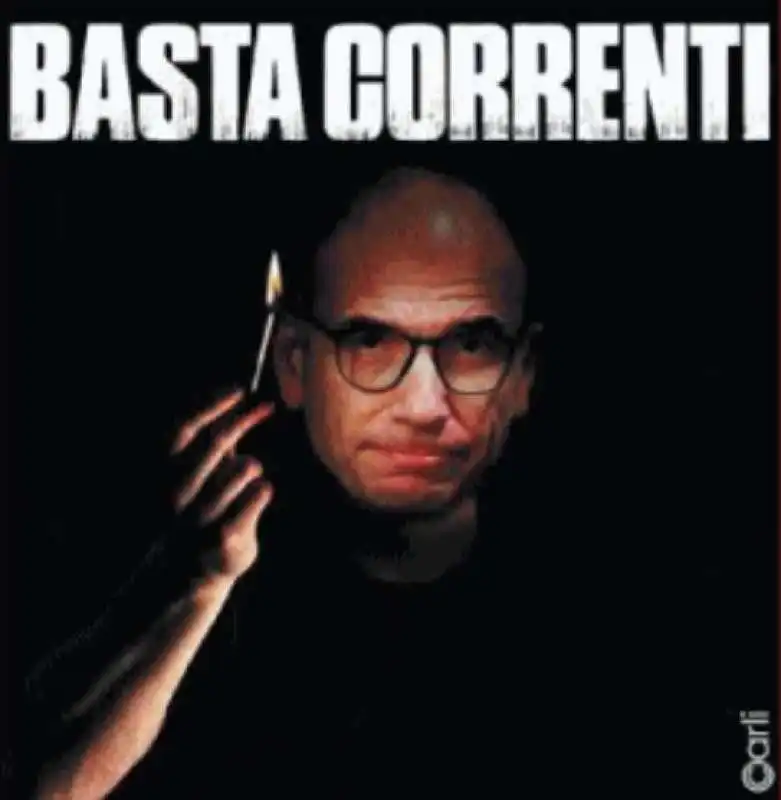 BASTA CORRENTI - VIGNETTA DI EMILIANO CARLI 