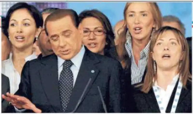 BERLUSCONI MELONI