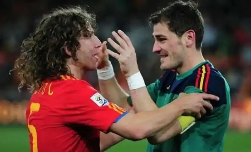 carles puyol iker casillas 