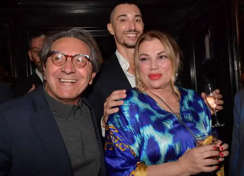 ciro falanga e serena grandi  foto di bacco