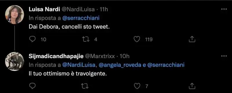 commenti al tweet di debora serracchiani sul vajont    16